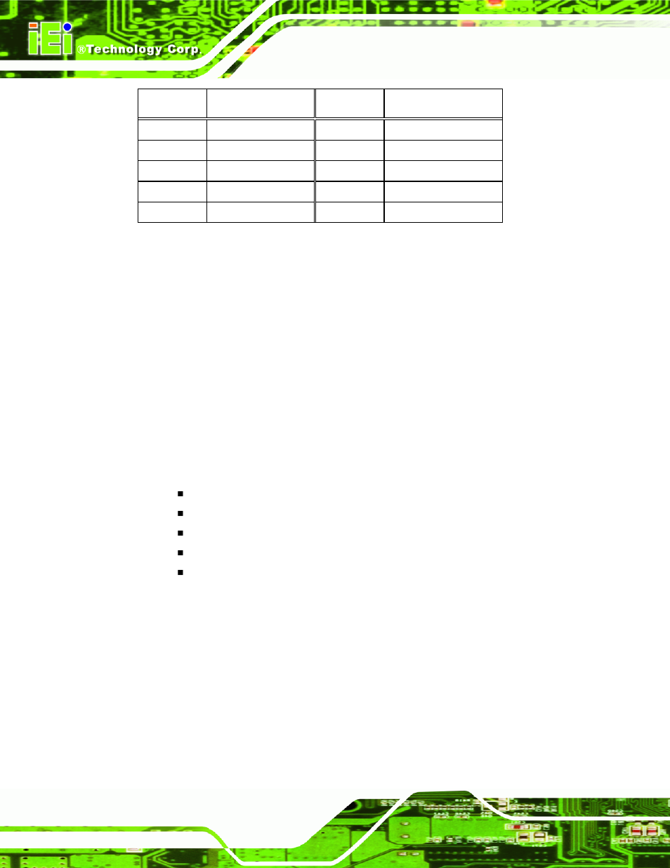 9 front panel connector, 9 front panel connector (14-pin), Table 4-4: front audio connector pinouts | IEI Integration IMB-Q354 v1.00 User Manual | Page 82 / 286