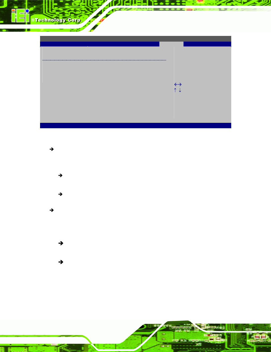 Menu 27: south bridge chipset configuration | IEI Integration IMB-Q354 v1.10 User Manual | Page 128 / 216