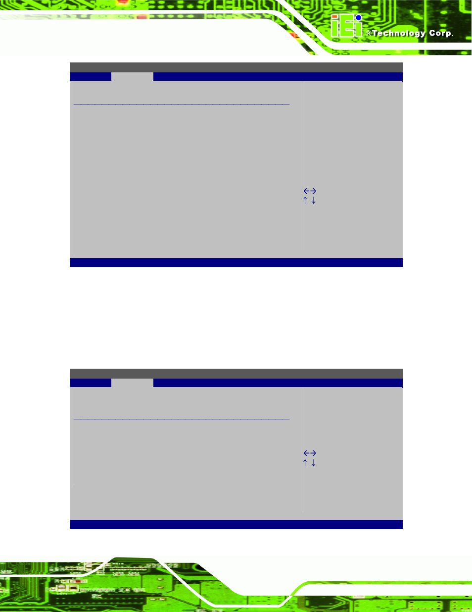 1 cpu configuration, Menu 2: advanced, Menu 3: cpu configuration | Bios menu 2 | IEI Integration IMB-Q354 v1.10 User Manual | Page 91 / 216
