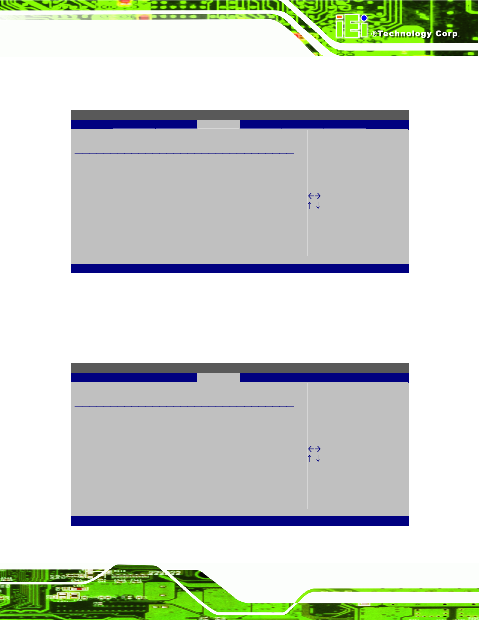 5 boot, 1 boot settings configuration, Menu 20: boot | Menu 21: boot settings configuration | IEI Integration IMB-Q354 v1.20 User Manual | Page 117 / 190