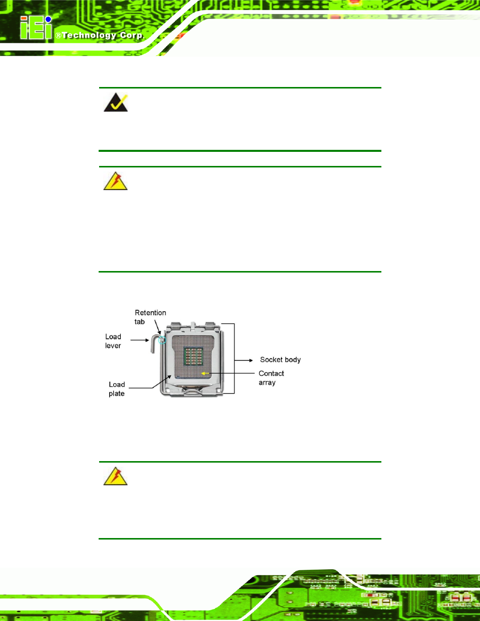 1 socket lga775 cpu installation, Figure 4-1: intel lga775 socket | IEI Integration IMB-G41A User Manual | Page 62 / 151