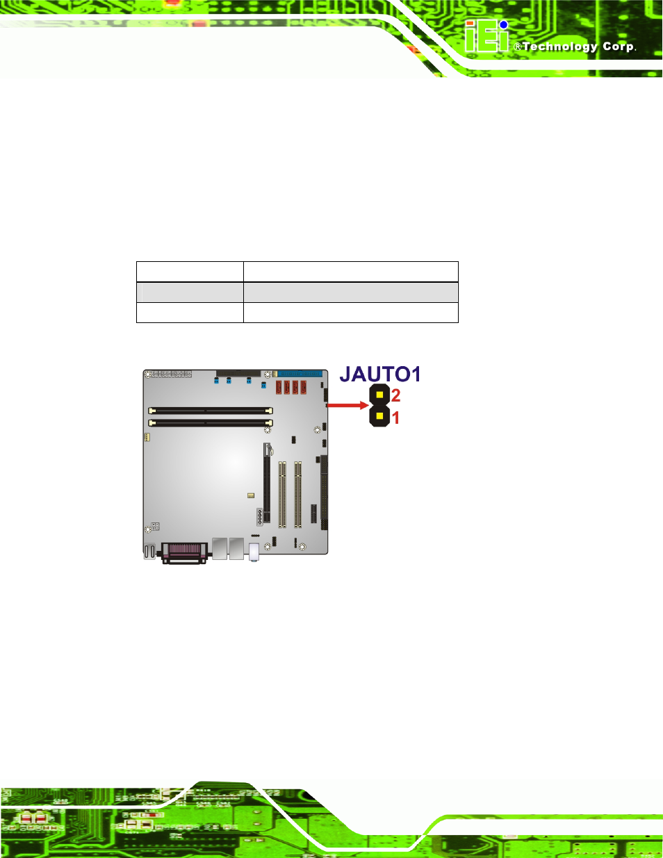 1 at/atx power mode, 2 clear cmos jumper, Figure 4-8: at/atx power mode jumper location | Table 4-2: at/atx power mode jumper settings | IEI Integration IMB-G41A User Manual | Page 69 / 151