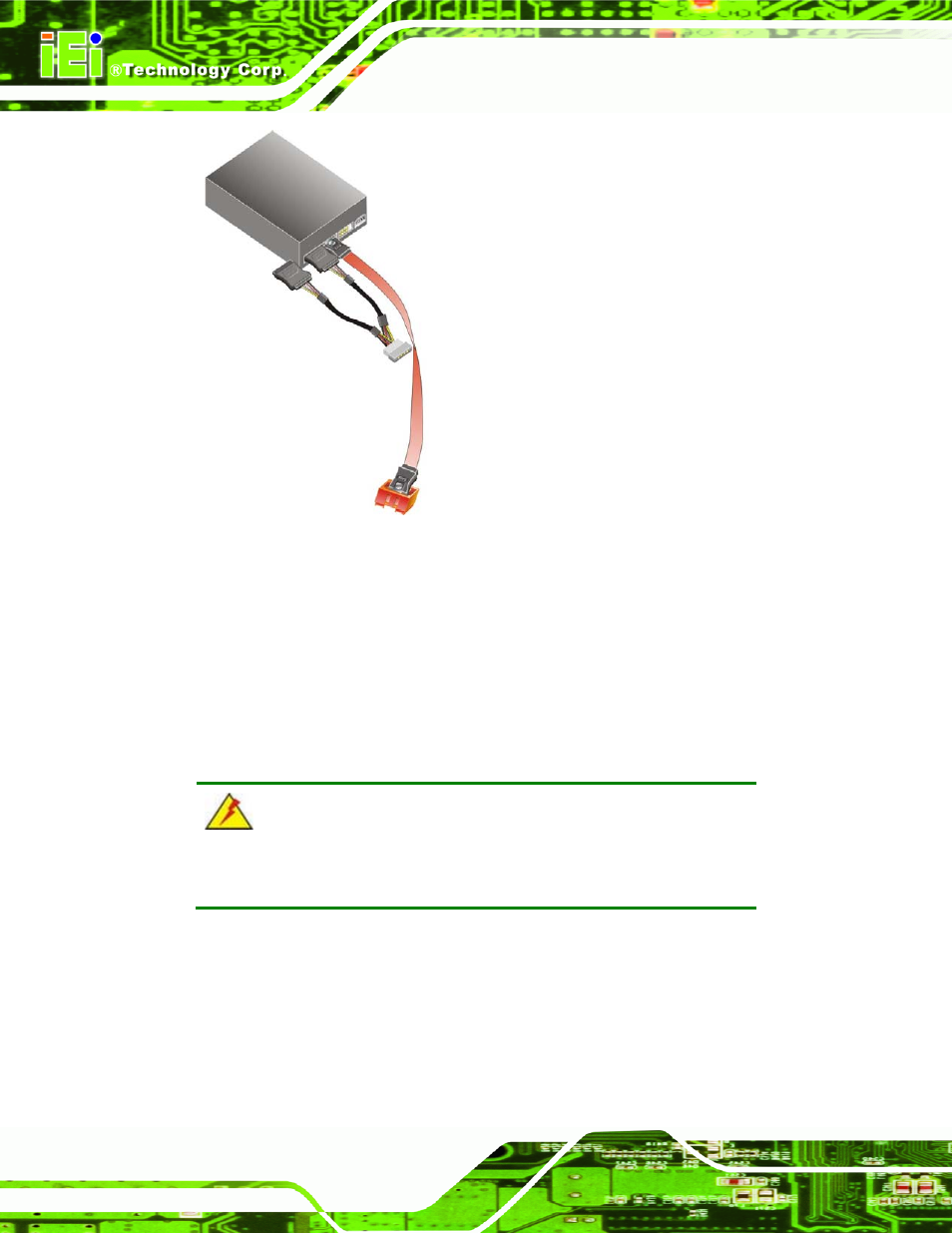 Figure 4-13: sata power drive connection | IEI Integration IMB-G41A User Manual | Page 74 / 151