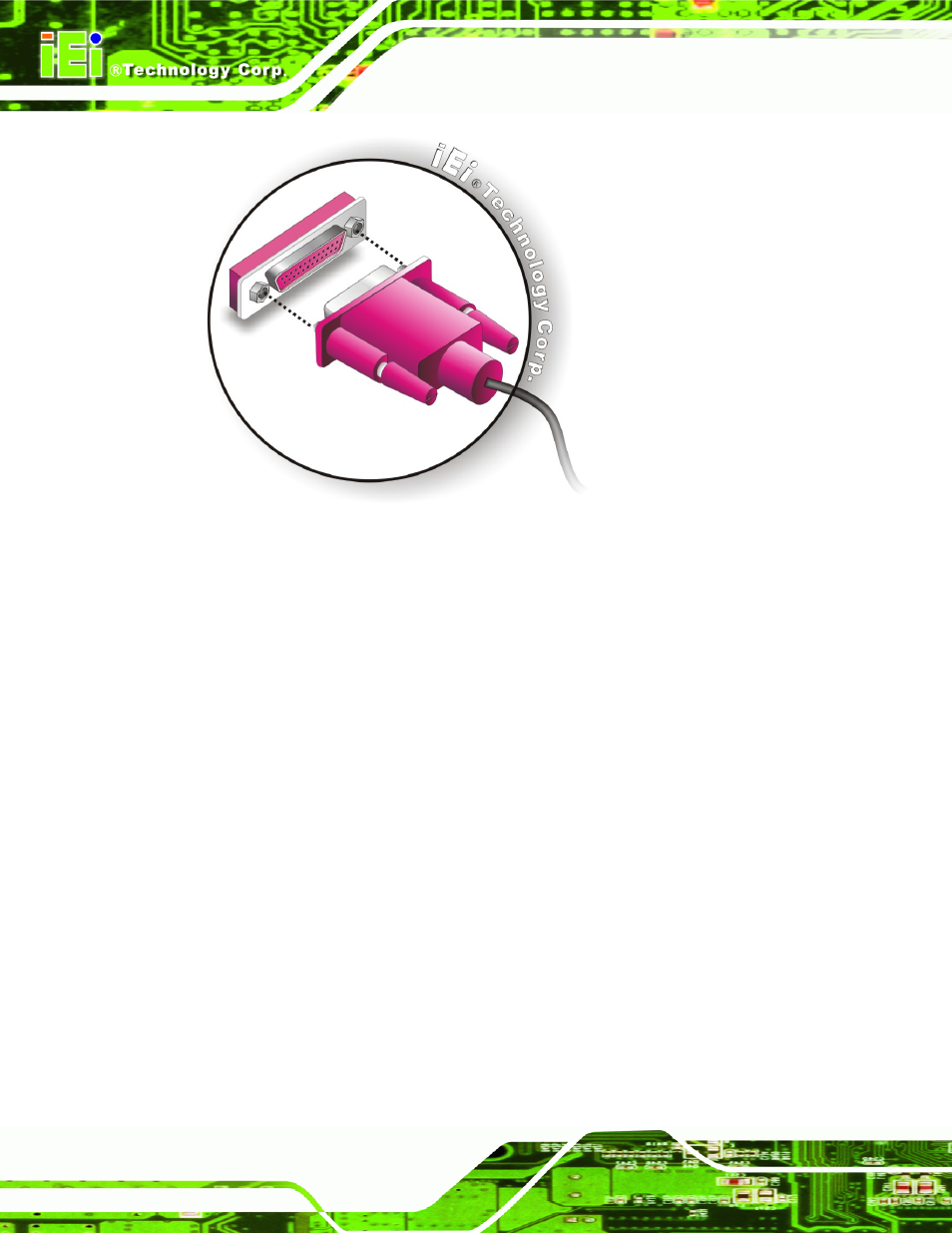 4 ps/2 keyboard and mouse connection, Figure 4-17: parallel device connector | IEI Integration IMB-G41A User Manual | Page 78 / 151