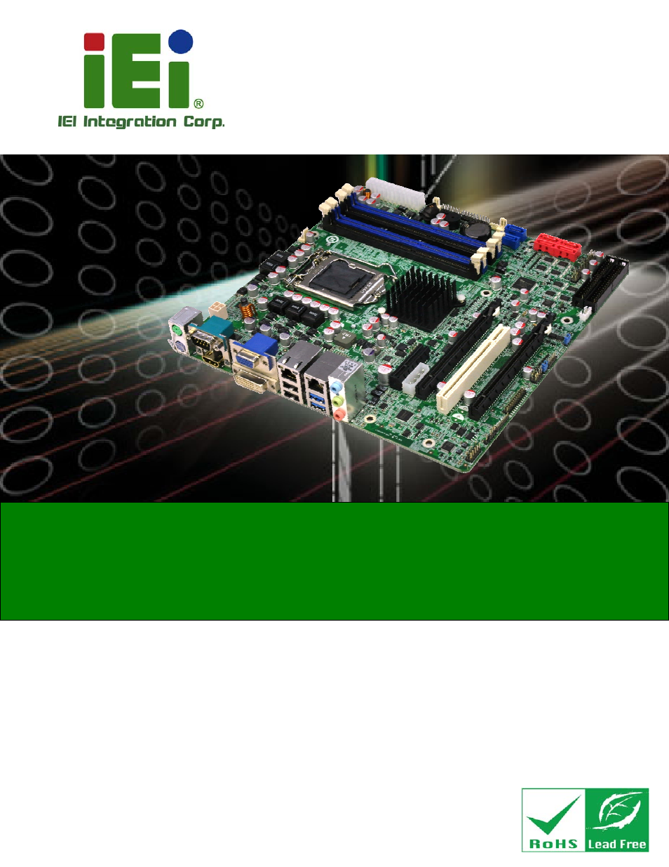 IEI Integration IMB-C2060 v2.00 User Manual | 183 pages