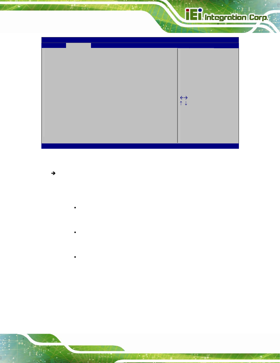 Bios menu 12: h/w monitor | IEI Integration IMB-C2060 v2.00 User Manual | Page 105 / 183
