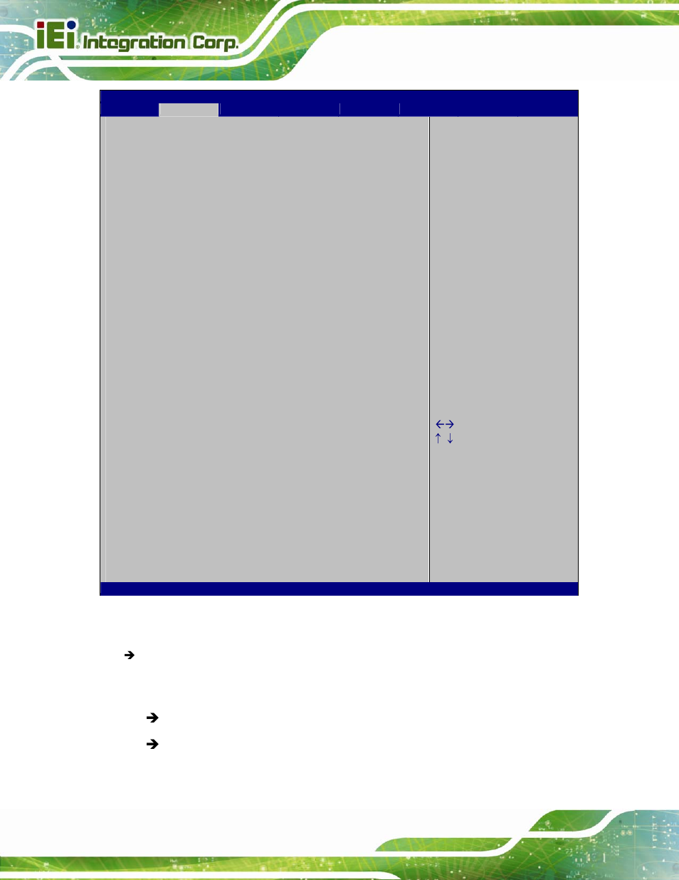 Bios menu 16: serial port console redirection | IEI Integration IMB-C2060 v2.00 User Manual | Page 114 / 183