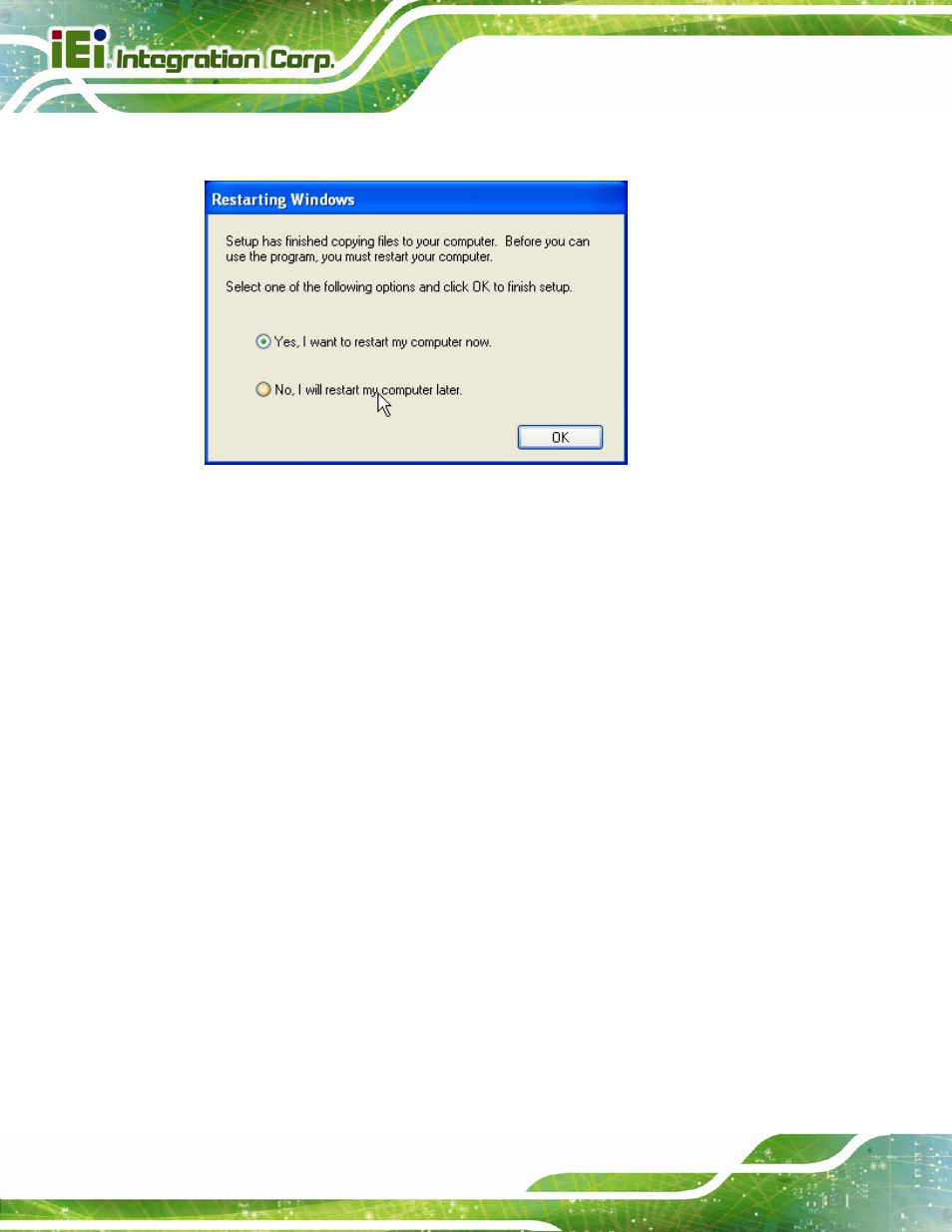7 usb 3.0 driver installation, River, Nstallation | Figure 6-22: audio driver installation complete | IEI Integration IMB-C2060 v2.00 User Manual | Page 146 / 183