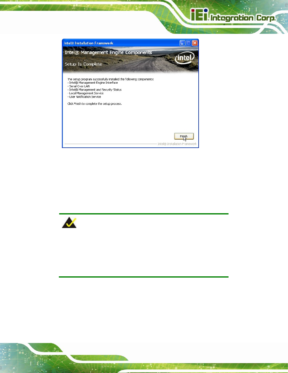 2 intel® it director application installation | IEI Integration IMB-C2060 v2.00 User Manual | Page 153 / 183