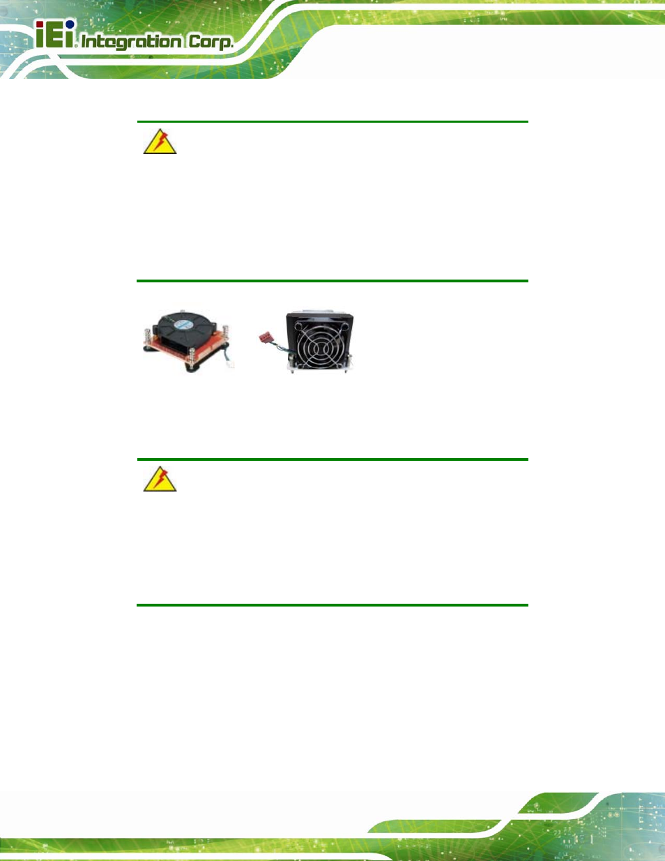 2 socket lga1155 cooling kit installation | IEI Integration IMB-C2060 v2.00 User Manual | Page 66 / 183