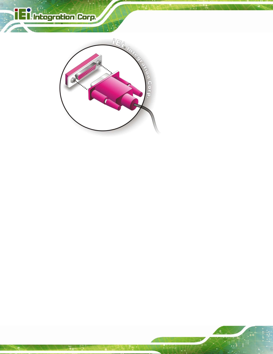 4 ps/2 keyboard and mouse connection, Figure 4-17: parallel device connector | IEI Integration IMB-C2060 v2.00 User Manual | Page 78 / 183