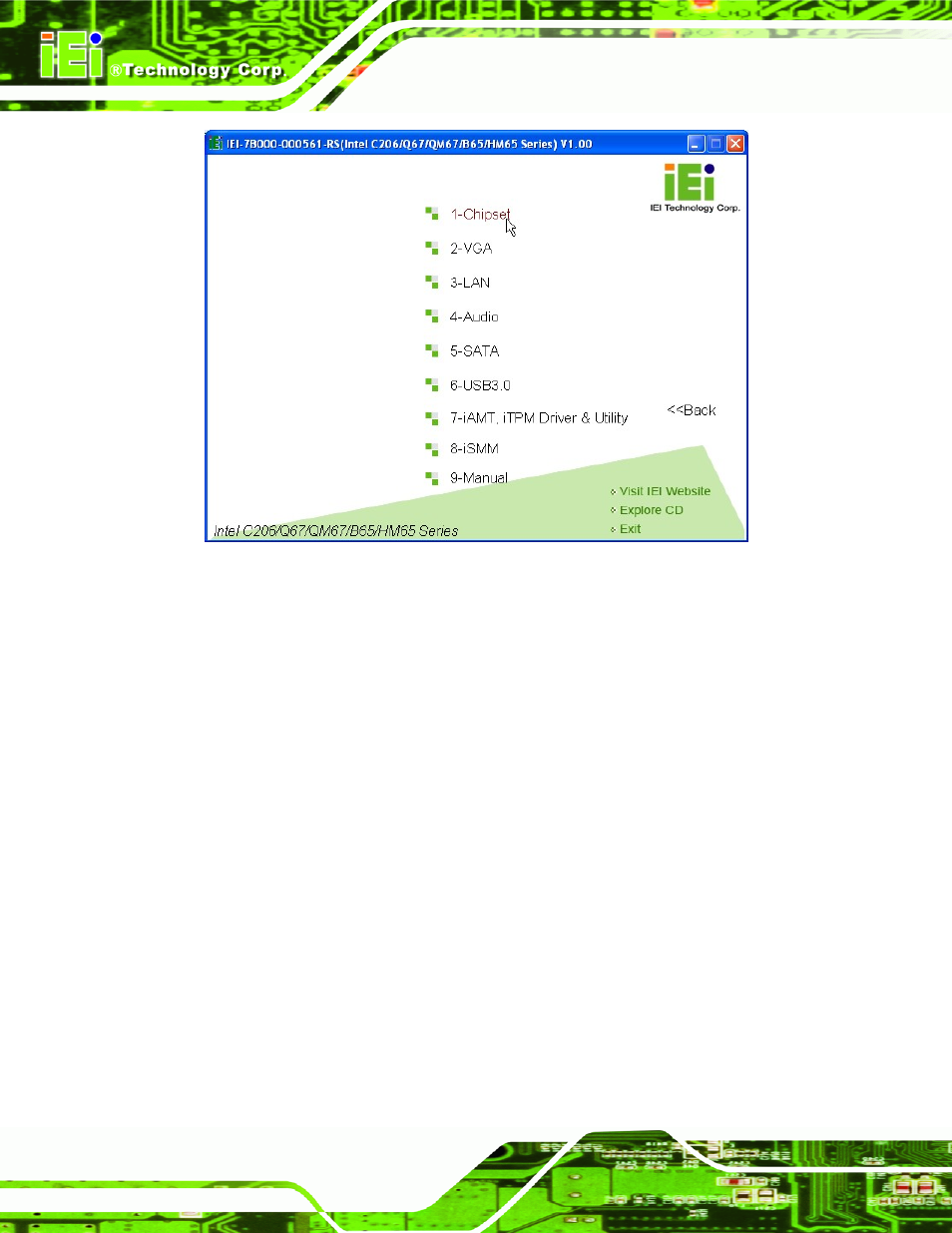 Figure 4-23: available drivers | IEI Integration IMB-Q670 v1.00 User Manual | Page 82 / 148