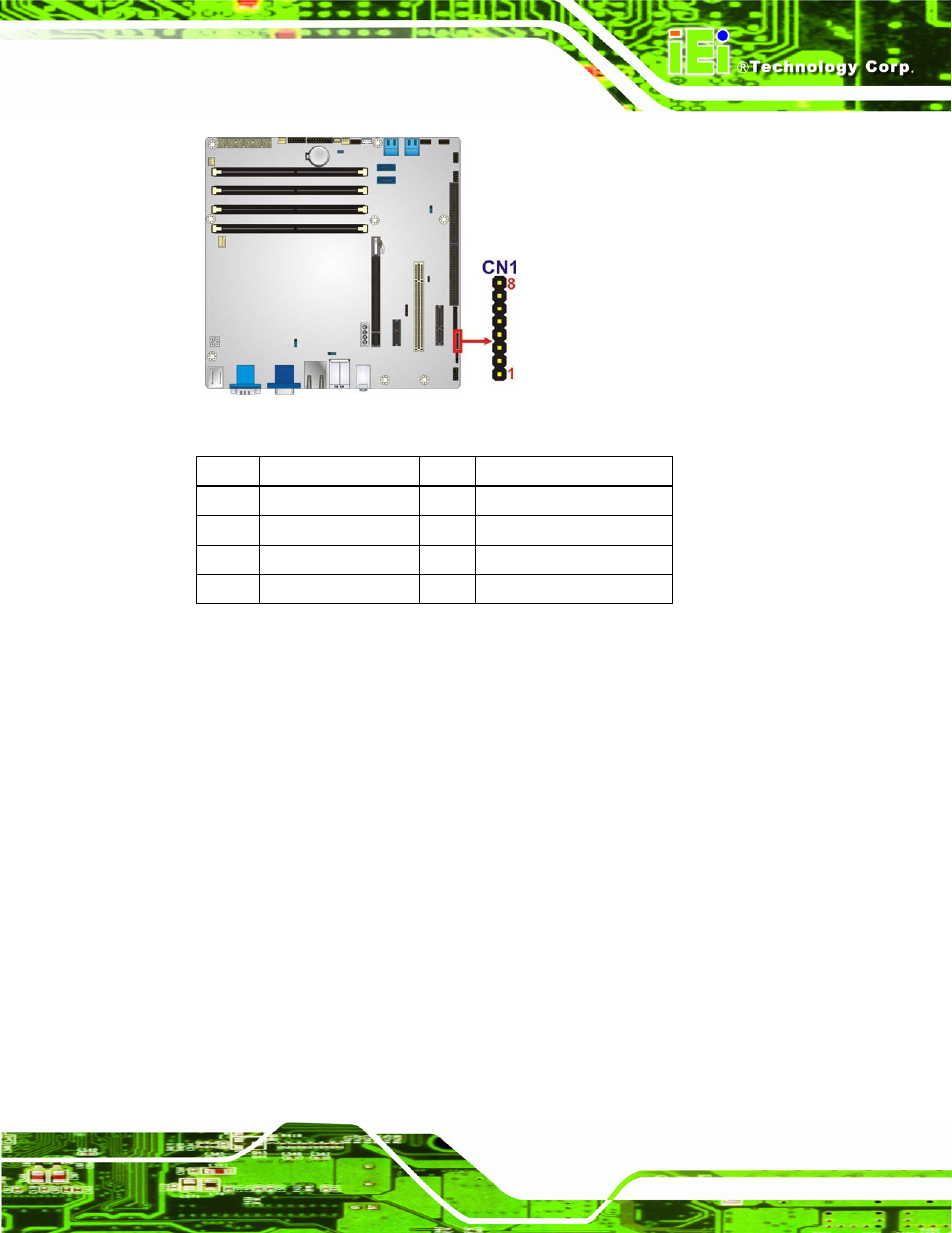 9 infrared interface connector, Figure 3-9: fw programming connector location, Table 3-10: fw programming connector pinouts | IEI Integration IMB-Q670 v2.00 User Manual | Page 39 / 180