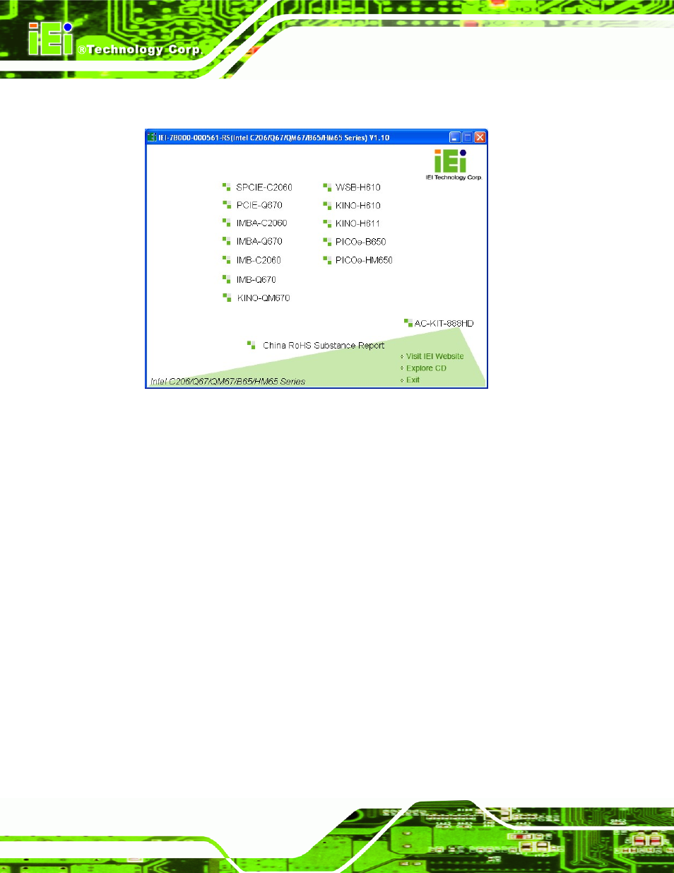 Figure 6-1: introduction screen | IEI Integration IMB-Q670 v1.03 User Manual | Page 132 / 180
