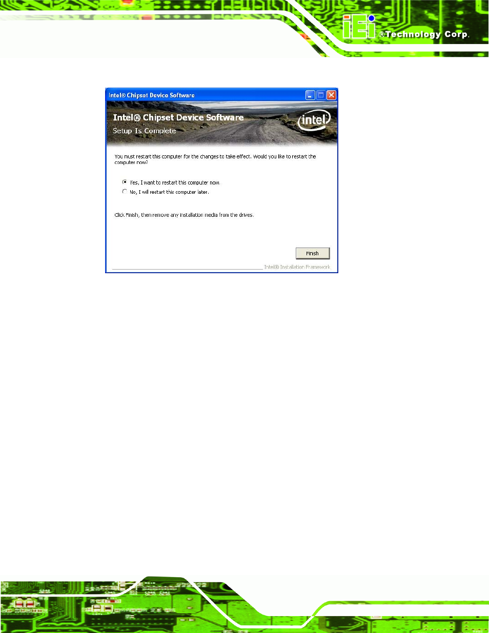 4 graphics driver installation, Raphics, River | Nstallation | IEI Integration IMB-Q670 v1.03 User Manual | Page 137 / 180