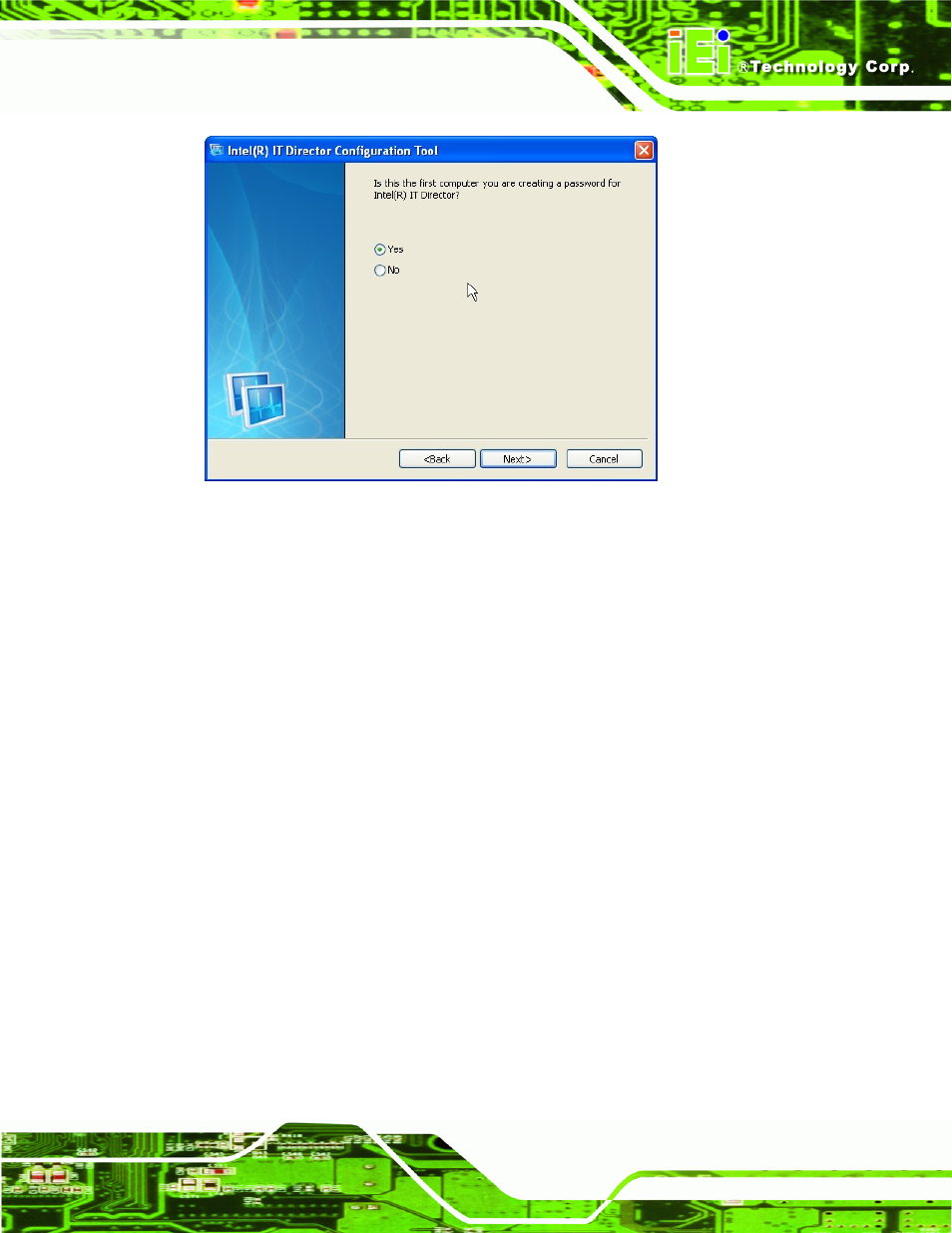 Figure 6-38: it director – creating password | IEI Integration IMB-Q670 v1.03 User Manual | Page 159 / 180