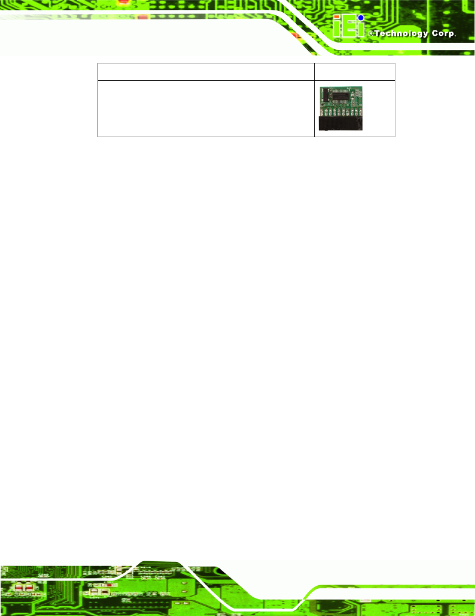 Table 2-2: optional items | IEI Integration IMB-Q670 v2.01 User Manual | Page 27 / 179