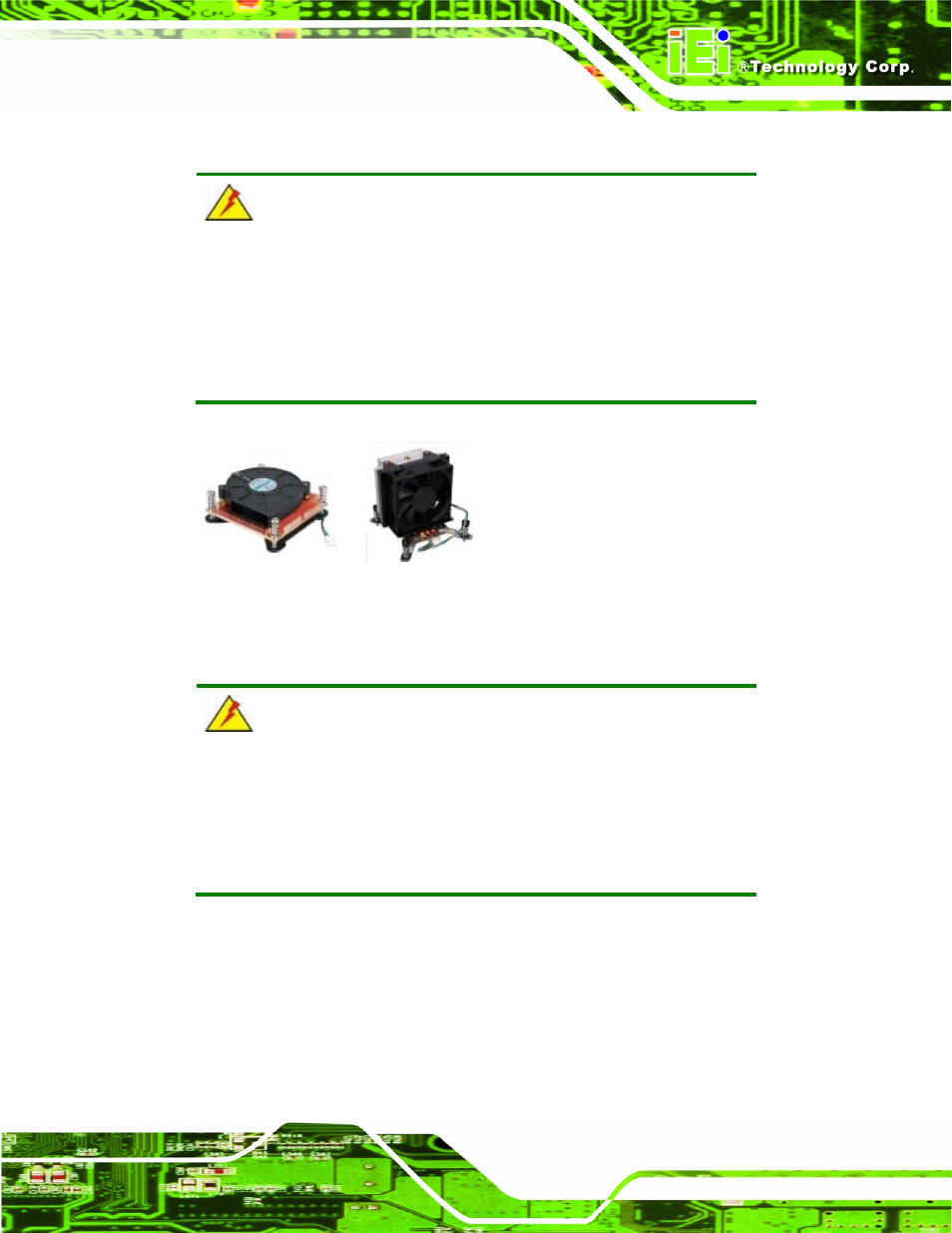 2 socket lga1155 cooling kit installation | IEI Integration IMB-Q670 v2.01 User Manual | Page 67 / 179