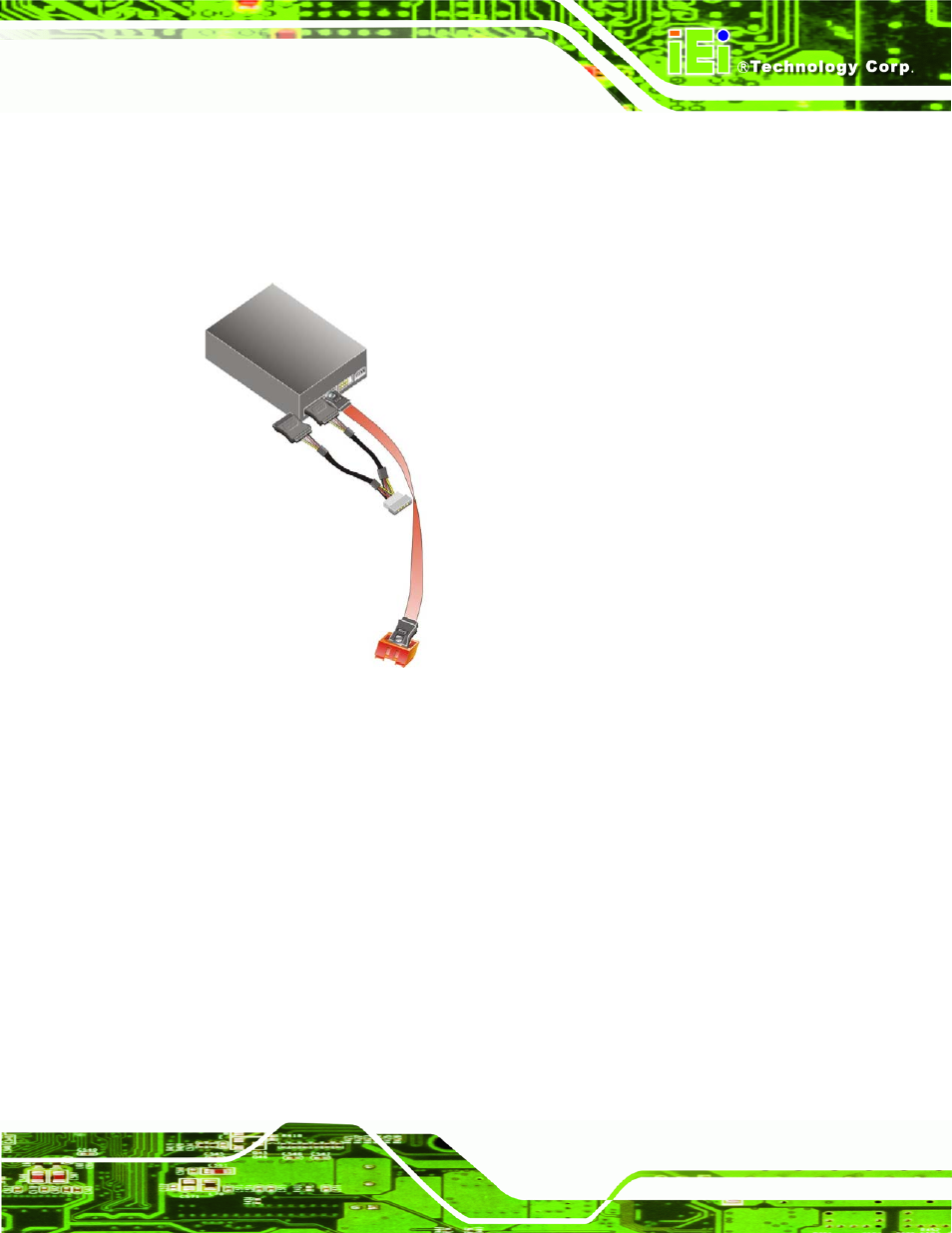 5 external peripheral interface connection, 1 audio connector, Xternal | Eripheral, Nterface, Onnection, Figure 4-13: sata power drive connection | IEI Integration IMB-Q670 v2.01 User Manual | Page 75 / 179
