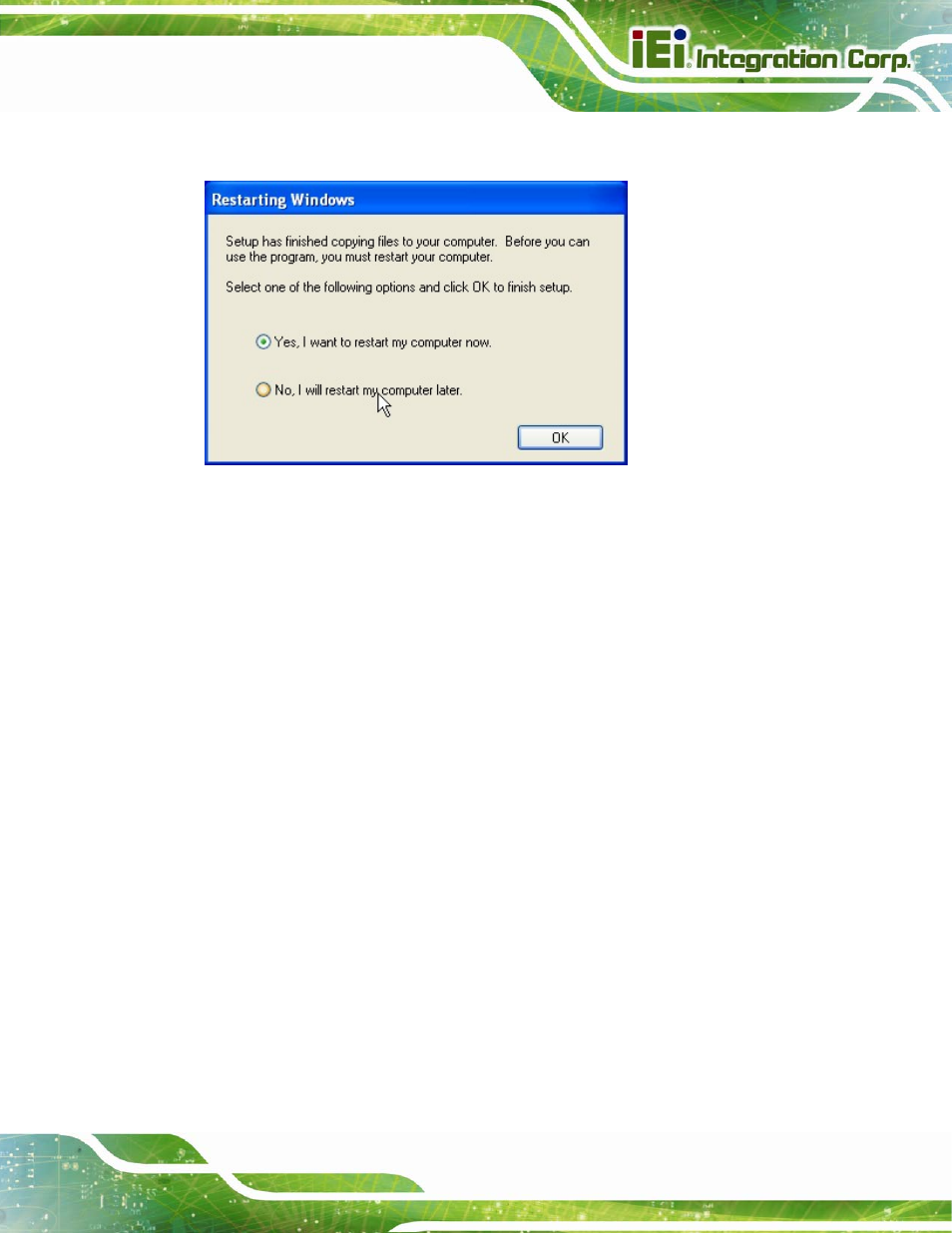 7 usb 3.0 driver installation, River, Nstallation | Figure 6-22: audio driver installation complete | IEI Integration IMB-Q670 v3.01 User Manual | Page 147 / 184