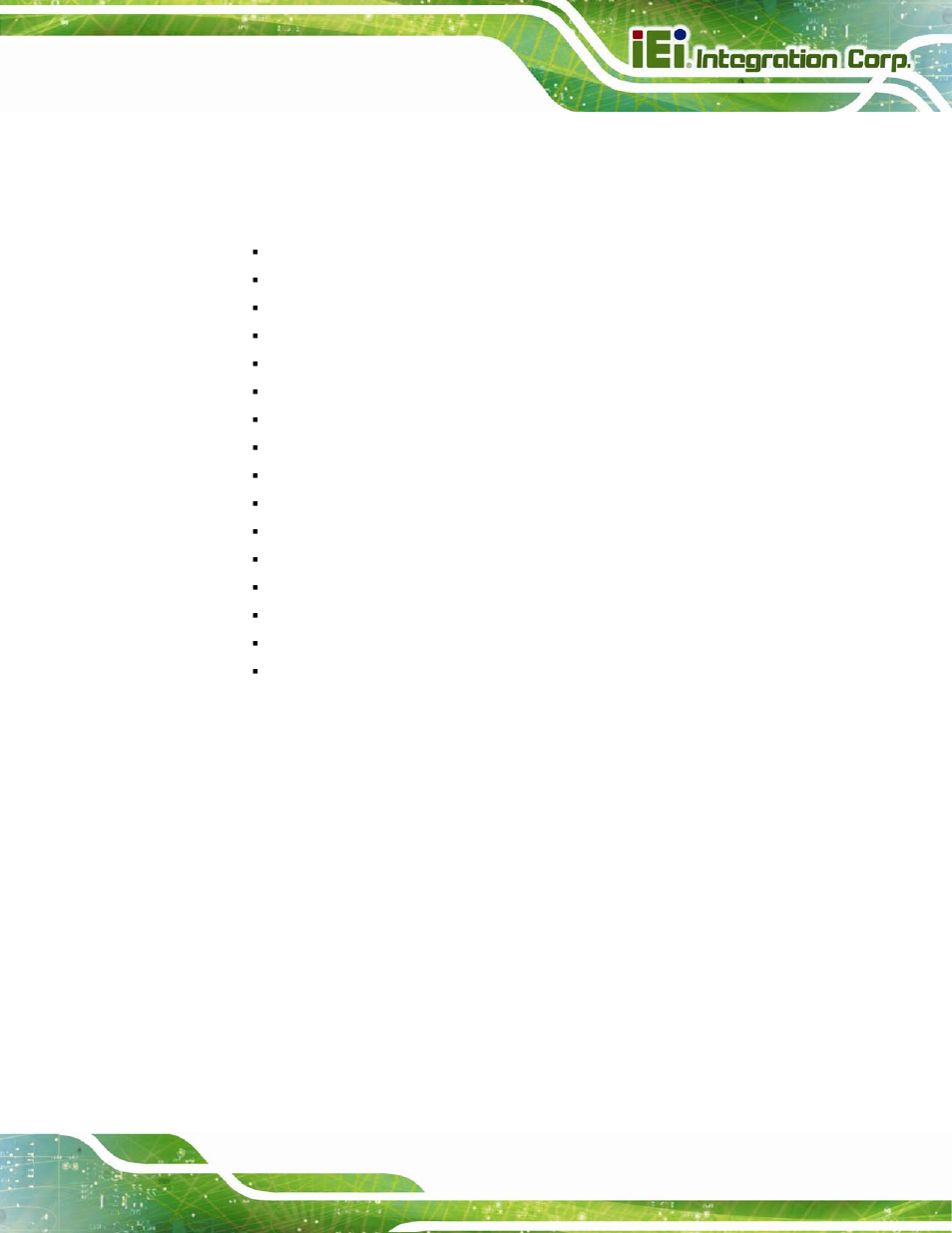 3 features, Eatures | IEI Integration IMB-Q670 v3.01 User Manual | Page 17 / 184