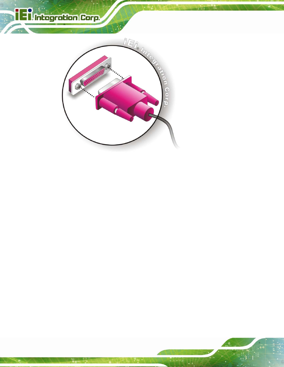 4 ps/2 keyboard and mouse connection, Figure 4-15: parallel device connector | IEI Integration IMB-Q670 v3.01 User Manual | Page 80 / 184