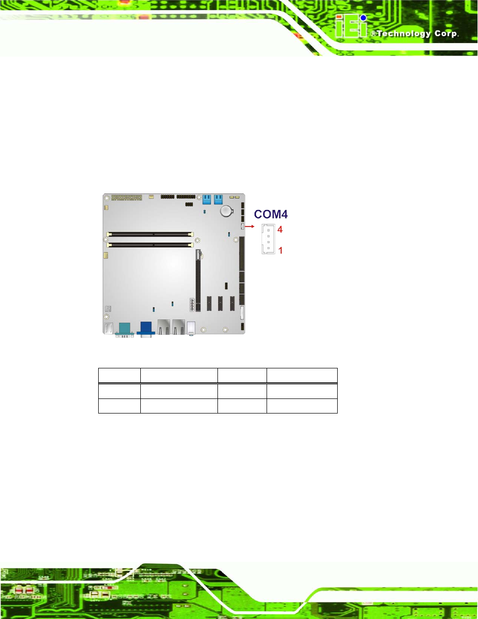 15 serial port connector, rs-422/485, 16 serial port connectors, rs-232 | IEI Integration IMB-H610A User Manual | Page 46 / 192