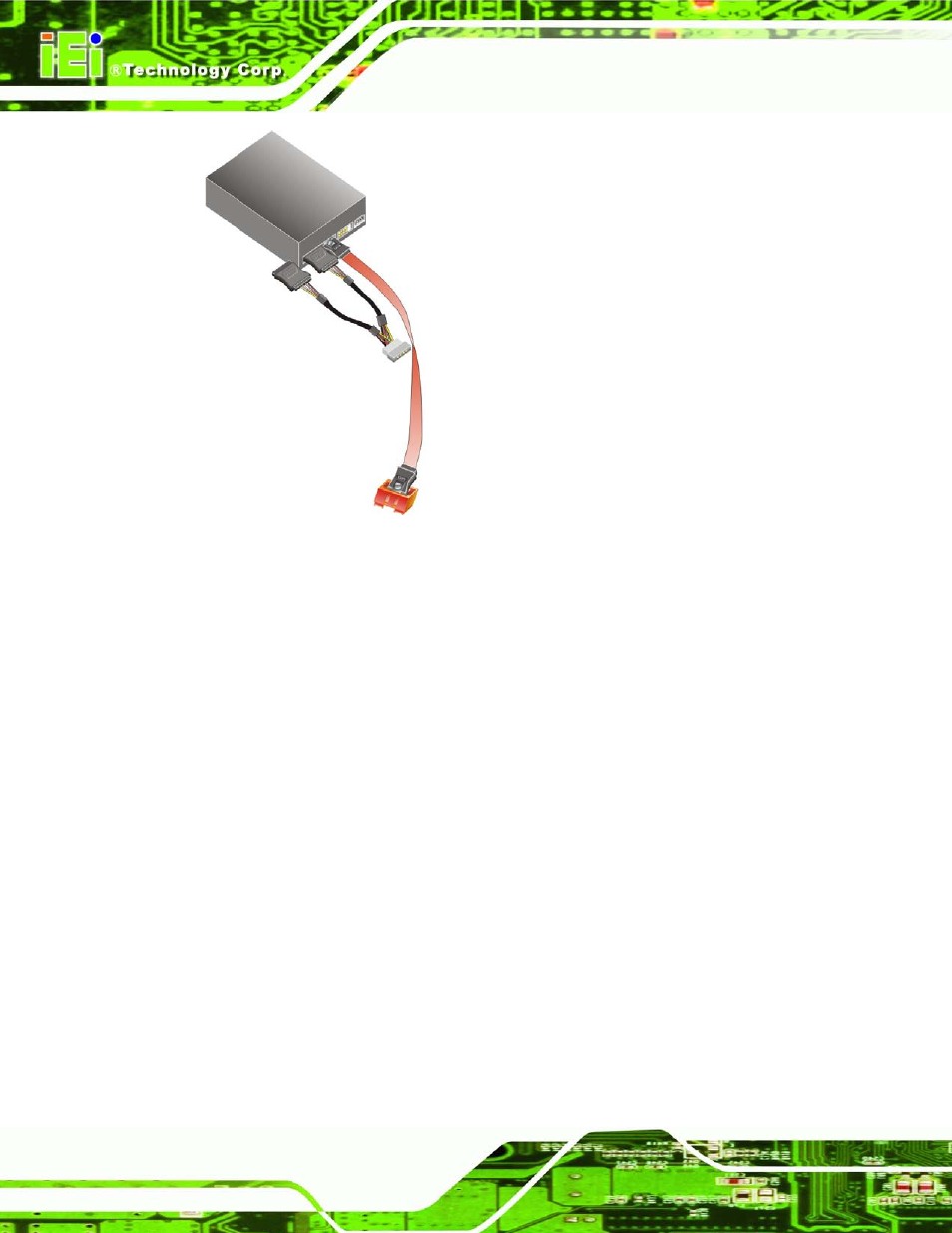 6 external peripheral interface connection, 1 audio connection, Xternal | Eripheral, Nterface, Onnection, Figure 4-13: sata power drive connection | IEI Integration IMB-H612A User Manual | Page 73 / 199