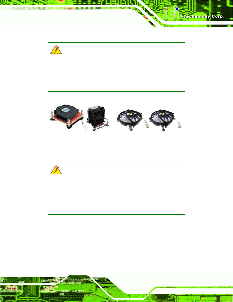2 socket lga1155 cooling kit installation | IEI Integration IMB-Q770 User Manual | Page 71 / 212