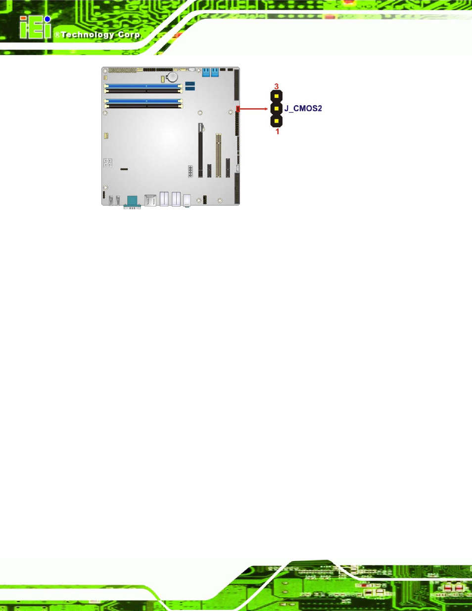 4 internal peripheral device connections, 1 sata drive connection, Nternal | Eripheral, Evice, Onnections, Figure 4-9: clear bios jumper location | IEI Integration IMB-Q770 User Manual | Page 76 / 212