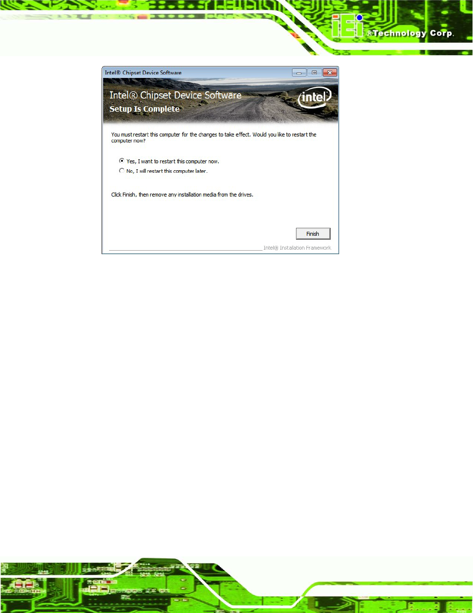 4 graphics driver installation, Raphics, River | Nstallation, 4 gra p h ic s drive r in s ta lla tio n | IEI Integration IMB-C2160 User Manual | Page 132 / 205