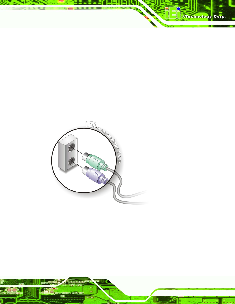 1 ps/2 keyboard/mouse connection | IEI Integration IMBA-9454 v1.00 User Manual | Page 117 / 228