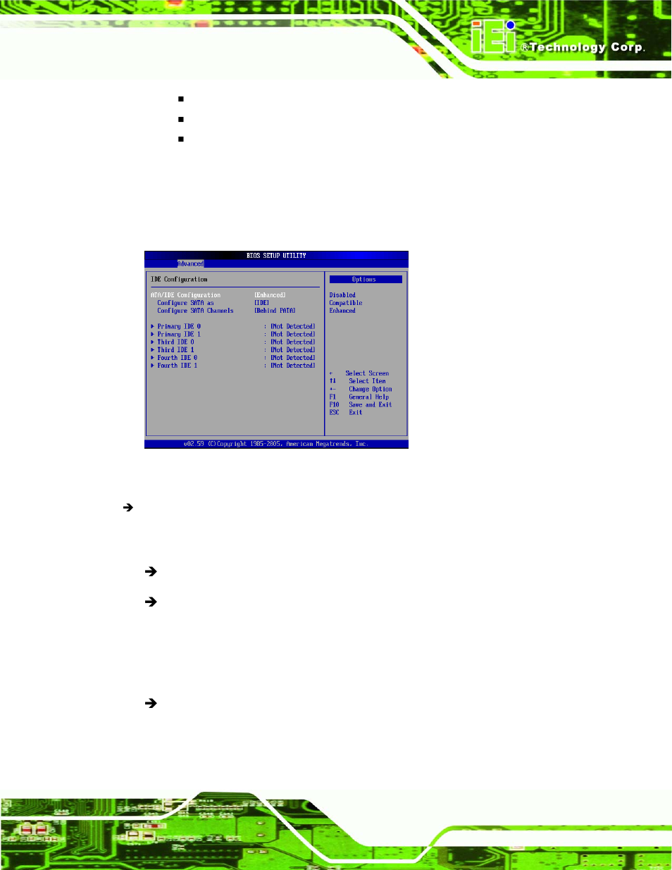 2 ide configuration | IEI Integration IMBA-9454 v1.00 User Manual | Page 131 / 228