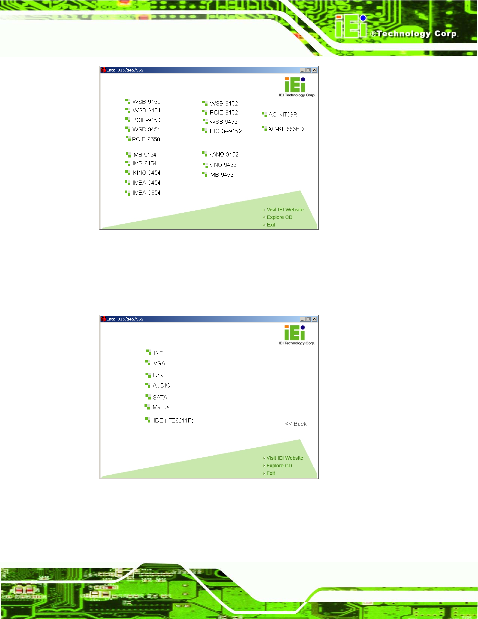 IEI Integration IMBA-9454 v1.00 User Manual | Page 177 / 228
