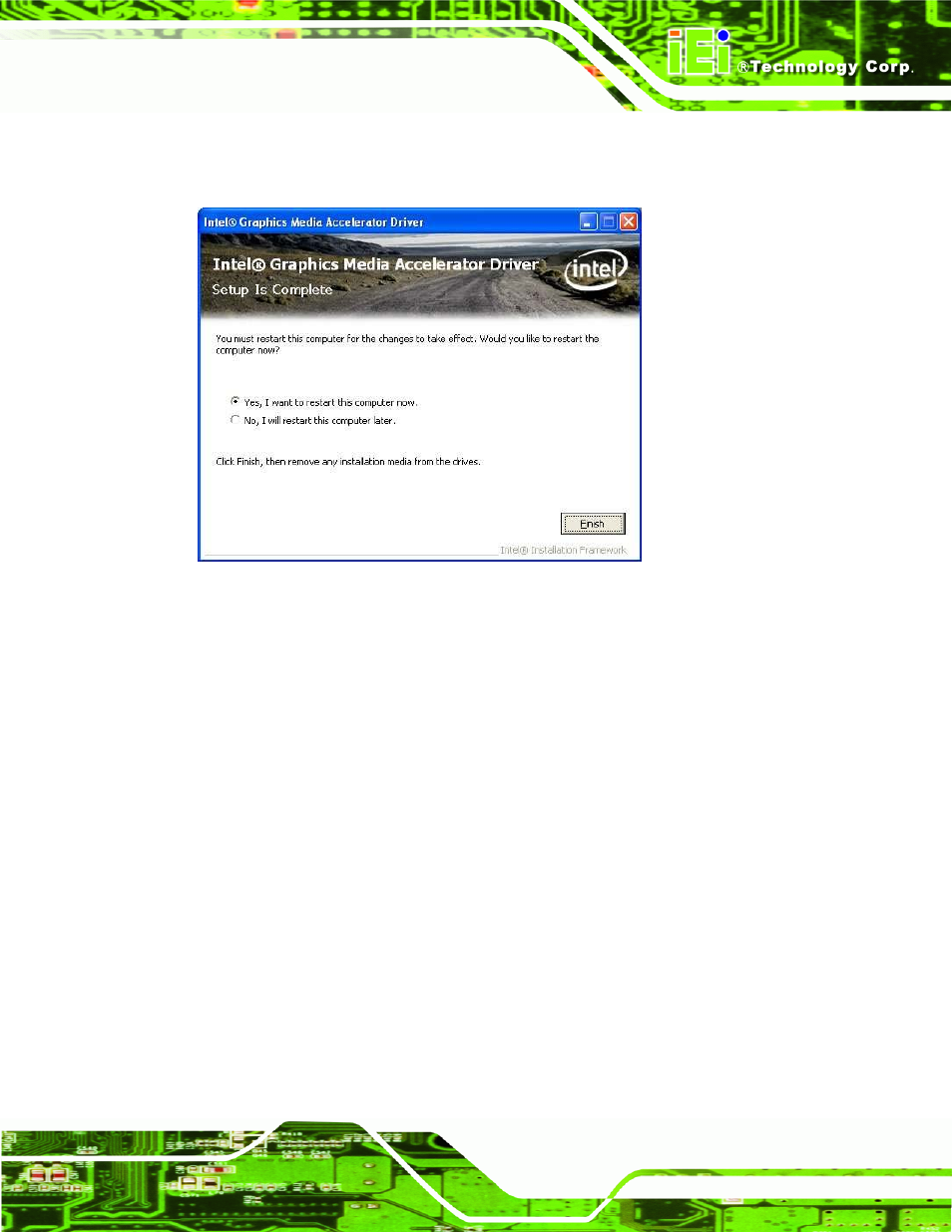 5 realtek lan driver (for gbe lan) installation, Ealtek, River | Lan), Nstallation | IEI Integration IMBA-9454 v4.02 User Manual | Page 171 / 205