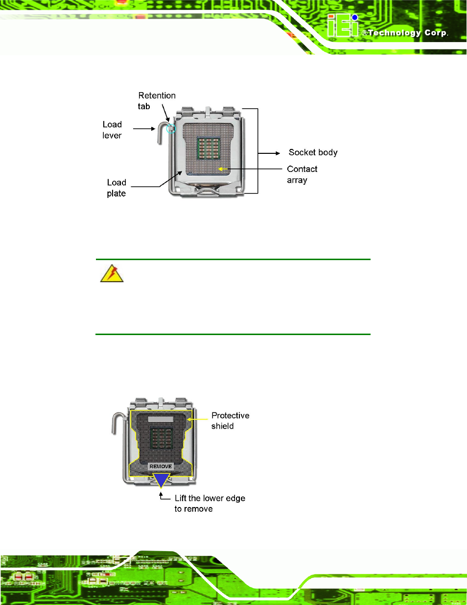 Figure 5-1: intel lga775 | IEI Integration IMBA-9454 v4.02 User Manual | Page 95 / 205