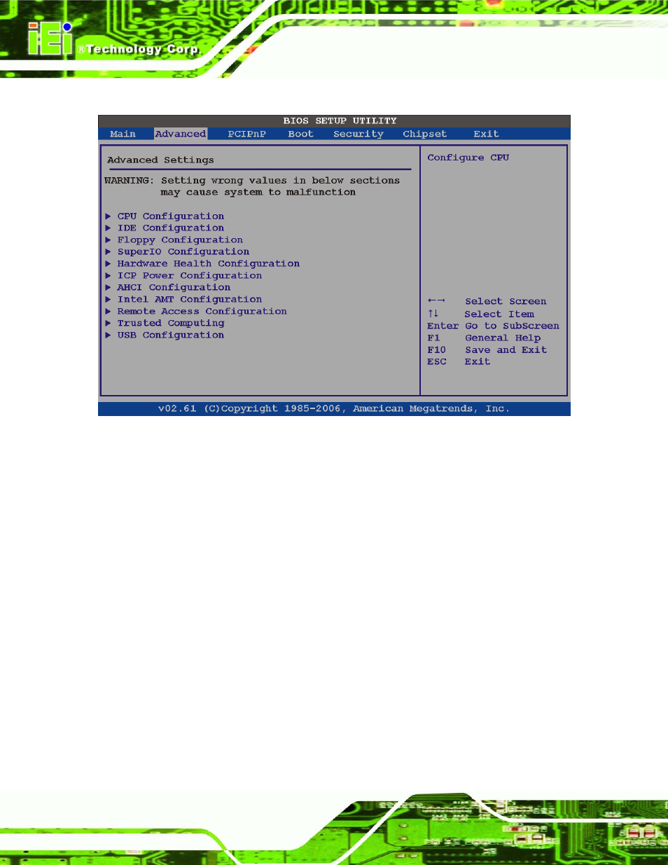 IEI Integration IMBA-XQ354 v1.00 User Manual | Page 122 / 244