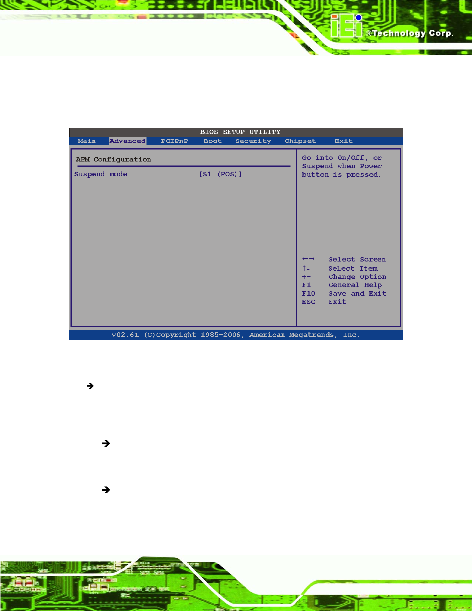 1 acpi configuration | IEI Integration IMBA-XQ354 v1.00 User Manual | Page 141 / 244