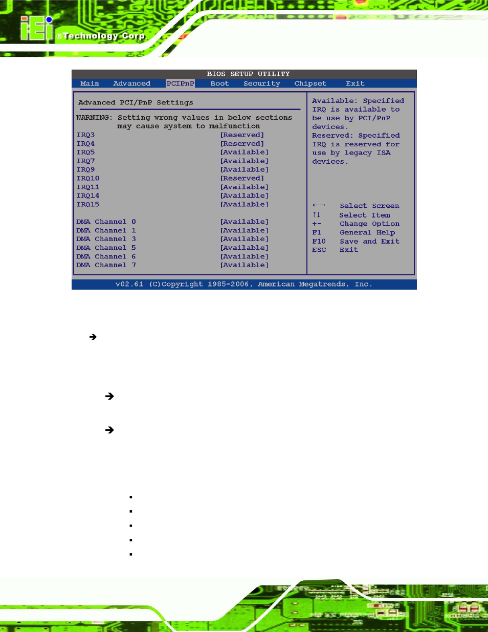 IEI Integration IMBA-XQ354 v1.00 User Manual | Page 152 / 244