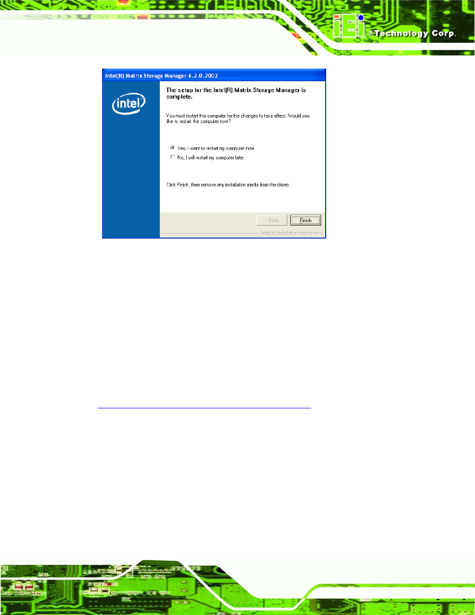 8 intel® amt (heci) driver | IEI Integration IMBA-XQ354 v1.00 User Manual | Page 189 / 244