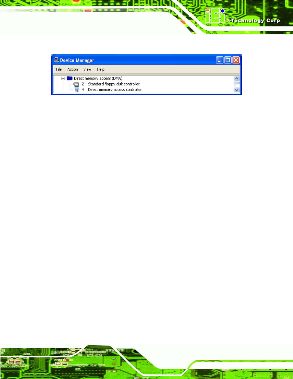 E.1 direct memory access (dma) | IEI Integration IMBA-XQ354 v1.00 User Manual | Page 221 / 244