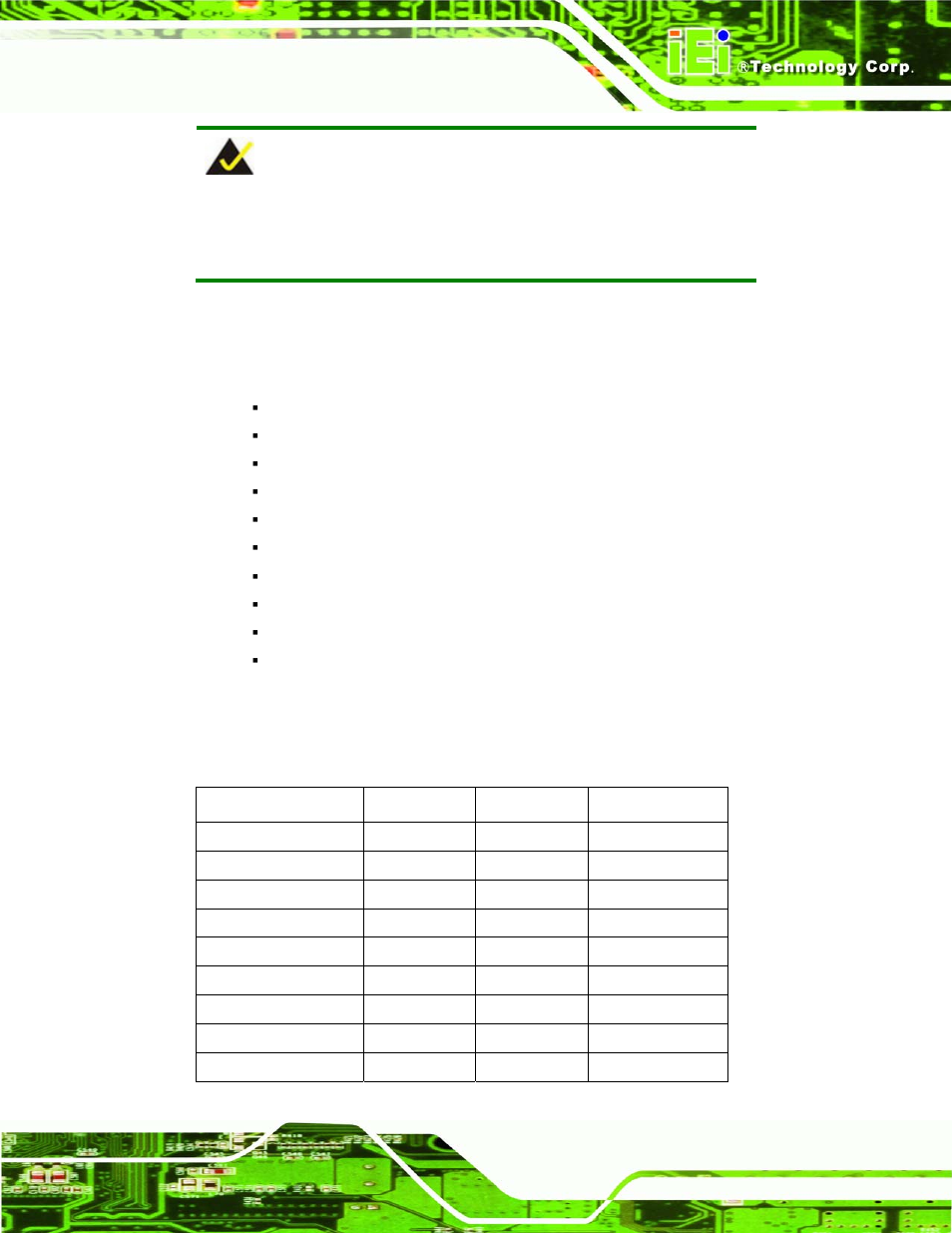 F.1 compatible operating systems, F.2 compatible processors | IEI Integration IMBA-XQ354 v1.00 User Manual | Page 227 / 244