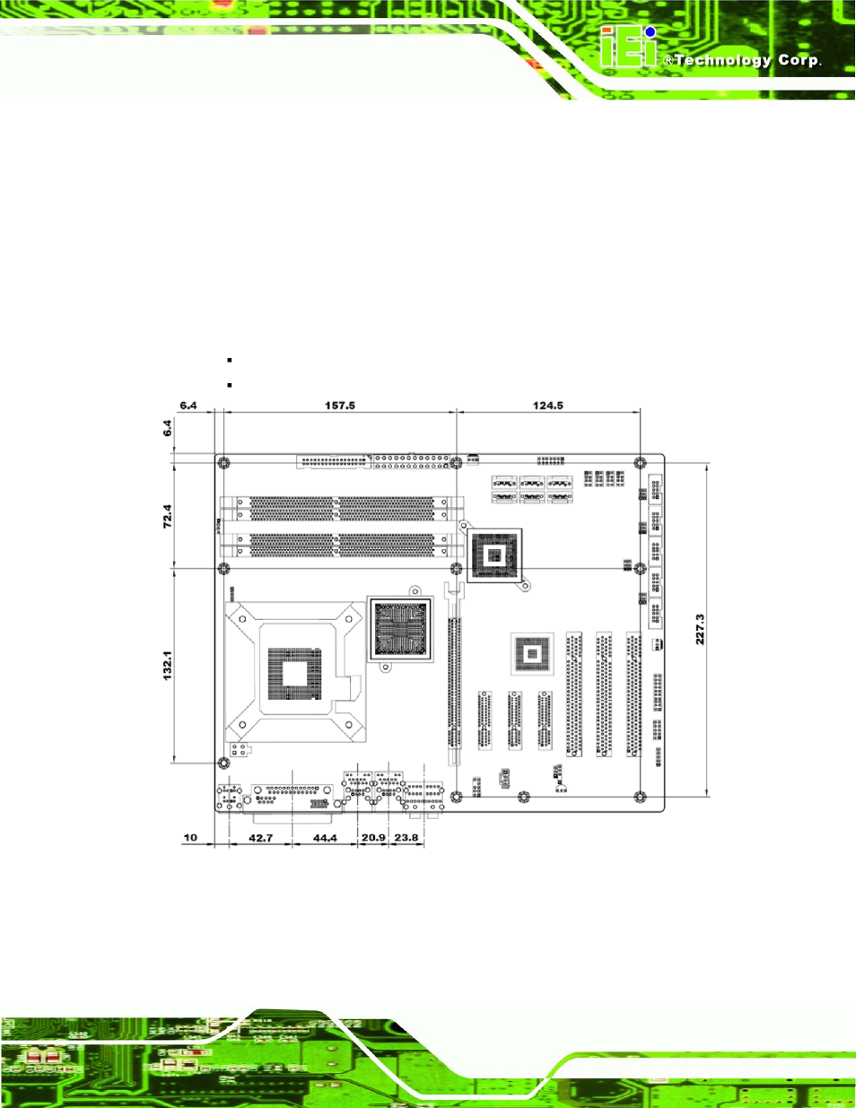 1 overview, 2 dimensions, 1 board dimensions | IEI Integration IMBA-XQ354 v1.00 User Manual | Page 29 / 244
