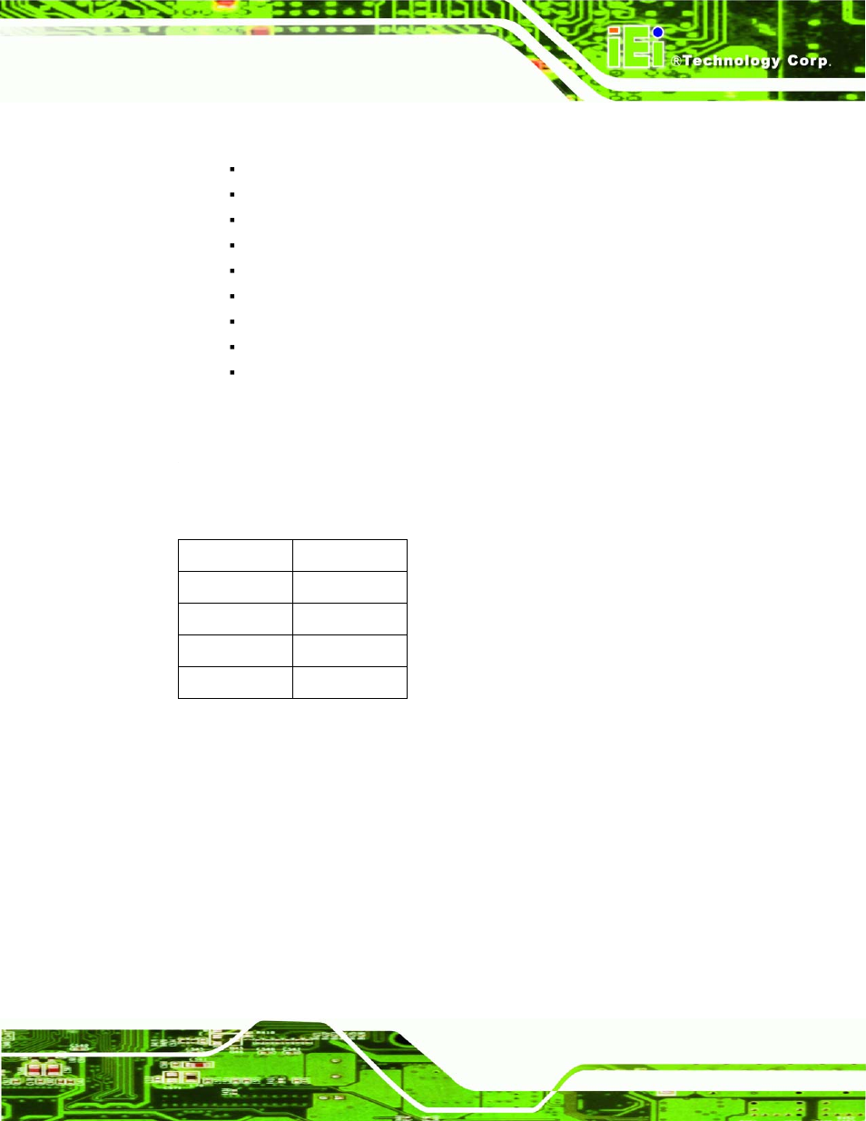 2 power consumption | IEI Integration IMBA-XQ354 v1.00 User Manual | Page 45 / 244