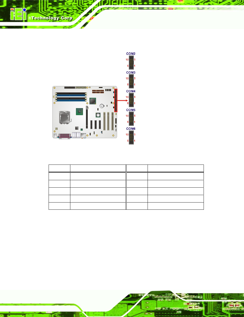 17 spi flash connector | IEI Integration IMBA-XQ354 v1.00 User Manual | Page 74 / 244