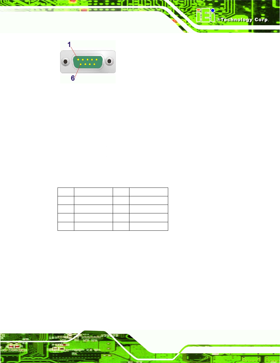 6 usb ports, 7 vga connector | IEI Integration IMBA-XQ354 v1.00 User Manual | Page 83 / 244