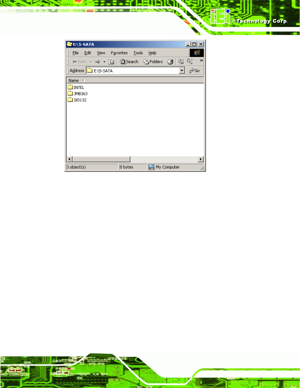 Figure 7-24: sata raid driver installation program | IEI Integration IMBA-XQ354 v1.10 User Manual | Page 185 / 245