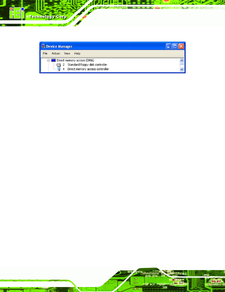 E.1 direct memory access (dma), Irect, Emory | Ccess, Dma) | IEI Integration IMBA-XQ354 v1.10 User Manual | Page 222 / 245