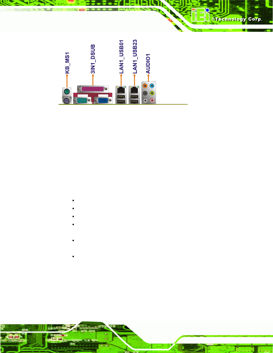 1 audio connector, Figure 4-10, Cn pinouts | IEI Integration IMBA-XQ354 v1.10 User Manual | Page 79 / 245