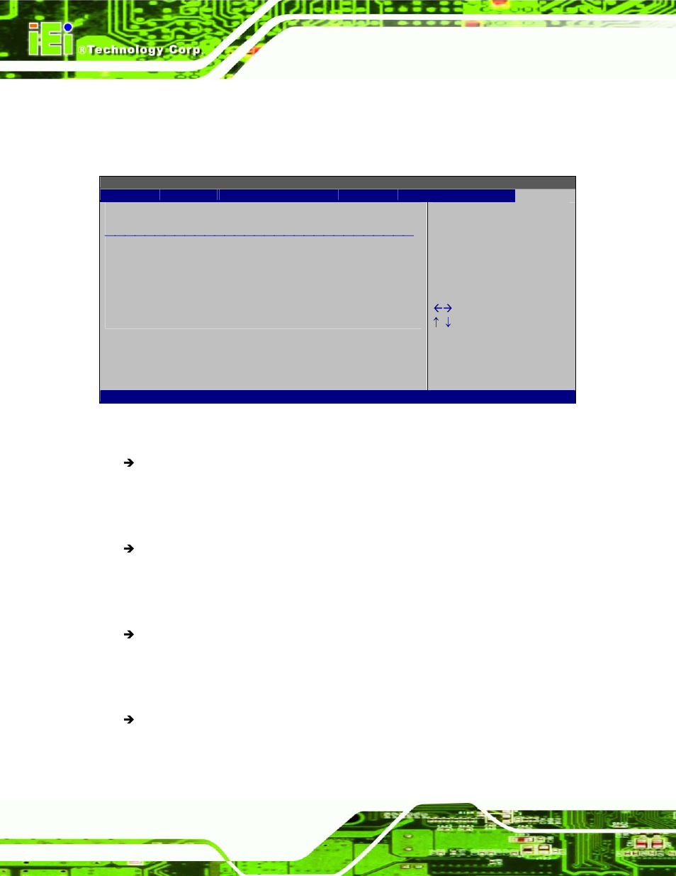 8 exit, Bios menu 27: exit | IEI Integration IMBA-Q454 v1.00 User Manual | Page 138 / 213